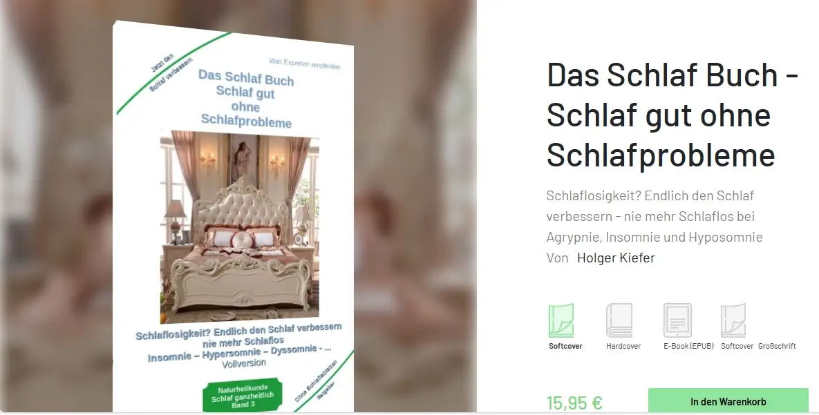 Das Schlaf Buch - Schlaf gut ohne Schlafprobleme